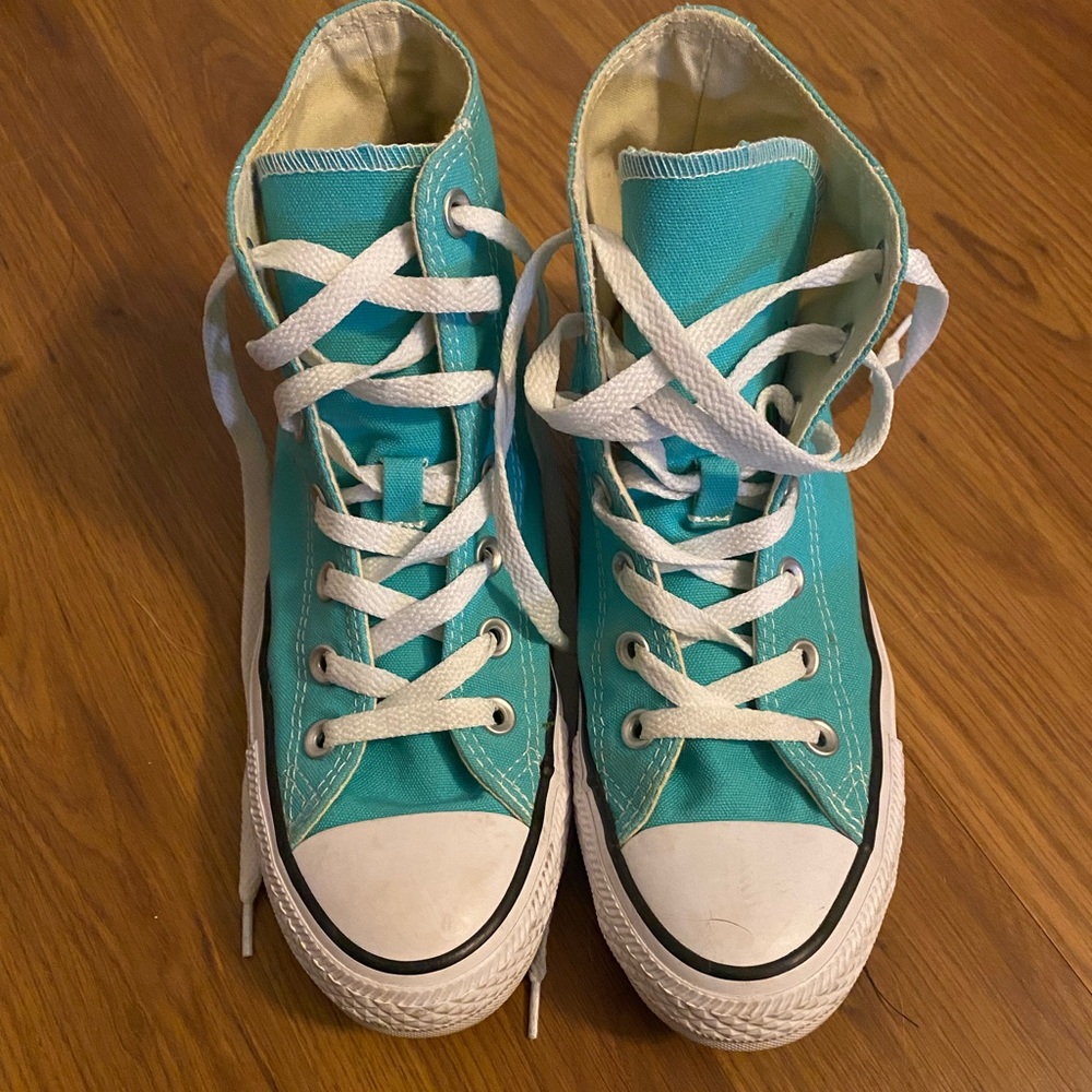 Turquoise Converse